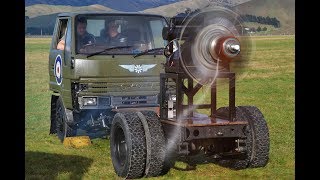 Gnome rotary engine run [upl. by Frere]