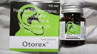 Otorex Ear Drops Review  Best Wax Removal Ear Drops [upl. by Aeniah]