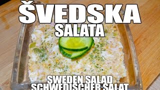 Recept ŠVEDSKA SALATA 🇸🇪 Kako spremiti švedsku salatu [upl. by Rafaelle]