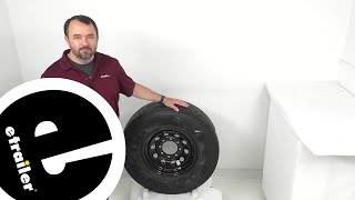 etrailer  What to Know About the Triangle ST23585R16 HeavyDuty Radial Tire w 16quot Black Mod Wheel [upl. by Anerol498]