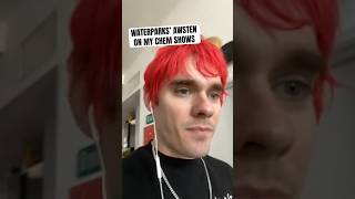 Waterparks’ Awsten On My Chemical Romance Shows shorts [upl. by Ruttger]