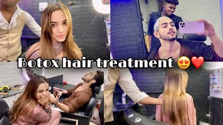 Best Botox hair treatment  Shahanwaz Gour Vlog 💪🏻💇🏻‍♂️ [upl. by Sylvia]