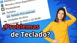 Cómo SOLUCIONAR PROBLEMAS de TECLADO en Windows Reinstalar Driver 🔄 [upl. by Aisatsan9]