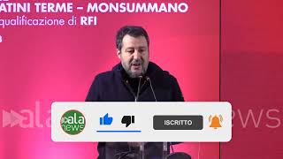 Comunali Salvini quotLavoriamo per il terzo mandato dei sindaciquot [upl. by Philipines]