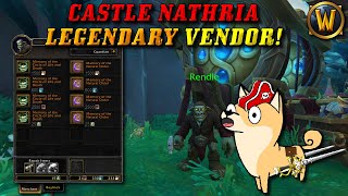 There is finally a Castle Nathria Legendary VendorNO MORE LFR CN queues for Legendary Memories [upl. by Middleton]