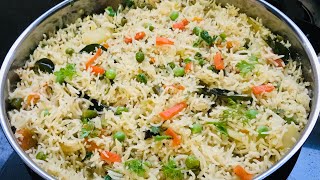 Vegetable Biryani  Restaurent Style Vegetable Biryani  Lunch Box Recipe  Rice Variety Veg Biryani [upl. by Adnohsed216]