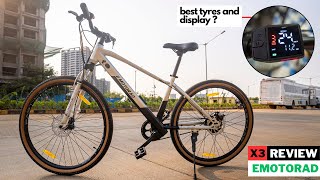 Best Hybrid Electric Cycle   EMotorad X3 Review [upl. by Yesima241]