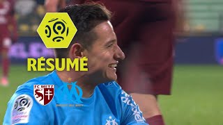 FC Metz  Olympique de Marseille 03  Résumé  FCM  OM  201718 [upl. by Teahan]