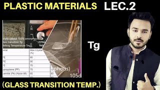 Tg  Glass Transition Temperature  of polymer [upl. by Angell897]