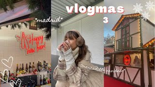 vlogmas ✨ madrid mercadillo navideño y albóndigas de la abuela zaadoblea [upl. by Dougie]