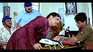 ओय मेरा भंडा बचालो इंस्पेक्टर जी  Govinda Raveena Tandon  Sandwich Movie Comedy Scene [upl. by Heid]