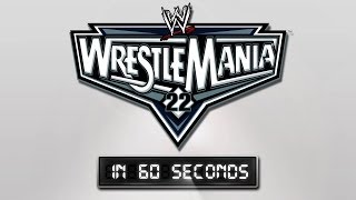 WrestleMania in 60 Seconds WrestleMania 22 [upl. by Tharp803]