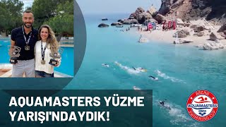 Aquamasters Açık su Yüzme Yarışına Katıldık  Aquamasters 2022 AntalyaKemer [upl. by Knute]