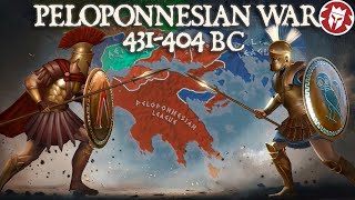 The Full History of the Peloponnesian War  Athens vs Sparta [upl. by Algernon]