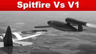 Spitfire vs V1 Flying Bomb  World War 2 Stories [upl. by Tricia420]