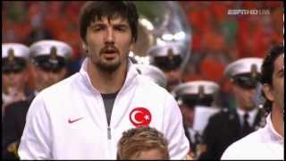 Holland vs Turkey National Anthems [upl. by Boutis]