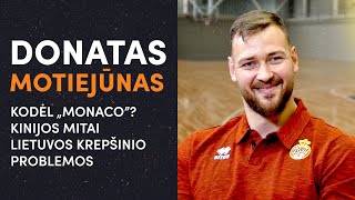 Donatas Motiejūnas – apie sugrįžimą į Eurolygą ir katastrofiškai žemyn besiritantį Lietuvos krepšinį [upl. by Rimma809]