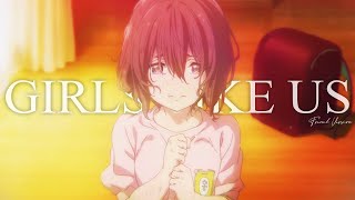 AMV  Girls Like Us French Version Lyrics [upl. by Durkee117]