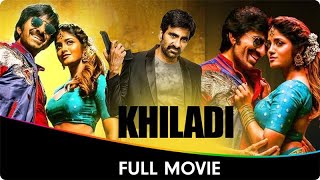 Khiladi  Hindi Dubbed Full Movie Ravi Teja Meenakshi Chaudhary Dimple Hayathi Anasuya Bharadwaj [upl. by Schumer]