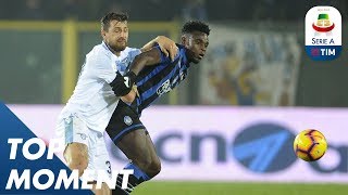 Zapata Scores After a Minute  Atalanta 10 Lazio  Top Moment  Serie A [upl. by Nirmak343]