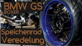 Speichenrad Veredelung  BMW GSModelle [upl. by Fuller]