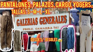 GAMARRAGALERÍA GENERALES PANTALONESCARGOPALAZOSYOGERS TALLAS SMLXLXXL PARTE1 [upl. by Tahmosh]