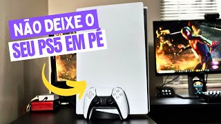 PS5 DEITADO OU EM PÉ QUAL O JEITO CERTO [upl. by Otrebmal]