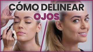 Cómo delinear ojos para principiantes  Tipos de Eyeliner [upl. by Polly]