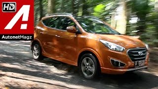 Review and test drive Hyundai Tucson XG facelift Indonesia 2015 by AutonetMagz [upl. by Nylkaj]