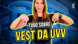 TUDO sobre o vestibular de MEDICINA da UVV  VEST 20241 [upl. by Luehrmann]