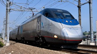 Amtrak Acela Express Fast Train 2023 [upl. by Sebastien]