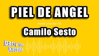 Camilo Sesto  Piel De Angel Versión Karaoke [upl. by Robison]