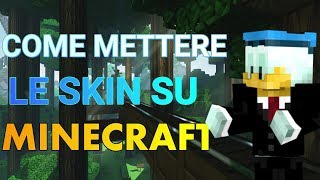 COME CAMBIARE SKIN SU MINECRAFT [upl. by Atenaz]