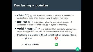 Arabic Introduction to C Pointers [upl. by Elyrpa]