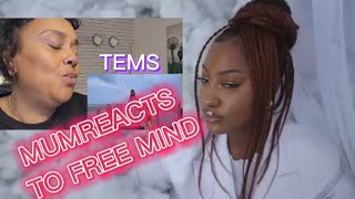 TEMS  FREE MIND OFFICIAL MUSIC VIDEO MUMREACTS [upl. by Acira]