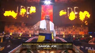 Samoa Joe Entrance  Zero Hour AEW Full Gear November 18 2023 [upl. by Hauck]