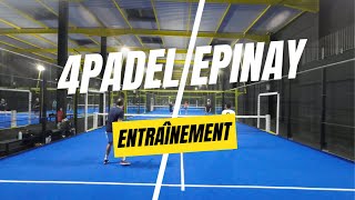 highlights entraînement 4Padel Epinay [upl. by Reisfield541]