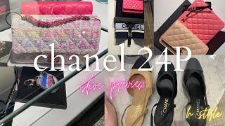 Chanel 24P PreSpring Summer Collection Preview amp the new slingbacks this season 24P 샤넬 신상 신발 [upl. by Nitsur988]