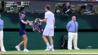 JMcEnroe on Roger Federers magical footwork [upl. by Magdalena]