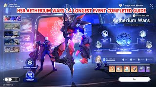 HSR Aetherium Wars 14 Longest Event Completed Guide  Victory Zone Puzzle amp Team Showdown [upl. by Othello642]