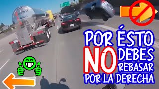 Accidentes Por Rebasar Por La Derecha NO HAGAS ESTO [upl. by Rennoc]