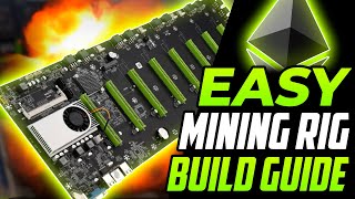 Easy Mining Rig Build Guide with links [upl. by Anileuqcaj]