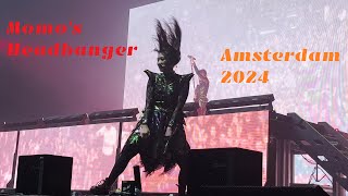 Babymetal  Headbanger Momo headbanging Live at AFAS Amsterdam 12 June 2024 [upl. by Reynolds730]