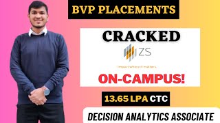 ZS Associates Interview Experience 🔥  1365 LPA CTC  DAA Role  BVP Placements  Dream Company [upl. by Drannek]