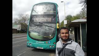 Wright Pulsar Gemini DAFVDL DB250 Arriva Leicester 4777 YJ56KFL Journey on the Service 48 Return [upl. by Eveneg]