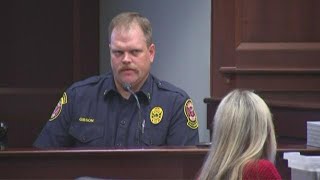 Rosenbaum trial Henry County firefighter describes response to Laila Daniel emergency call [upl. by Ardnasak]