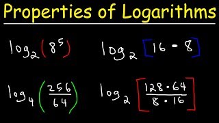 Properties of Logarithms [upl. by Anivlac]