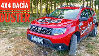 MERCEDES MOTORLU 150HP SIFIR DACİA DUSTER 4x4 TOPRAK YOLDA SÜRDÜM  DETAYLI TEST SÜRÜŞÜ13 Tce 150 [upl. by Ykciv]