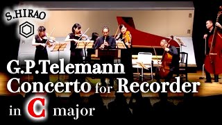 Concerto for recorder in C major TWV 51C1 Georg Philipp Telemann [upl. by Moser822]