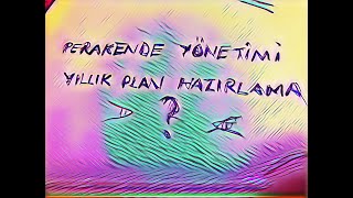 Perakende  Mağazacılıkta yıllık plan nasıl hazırlanır [upl. by Luelle]